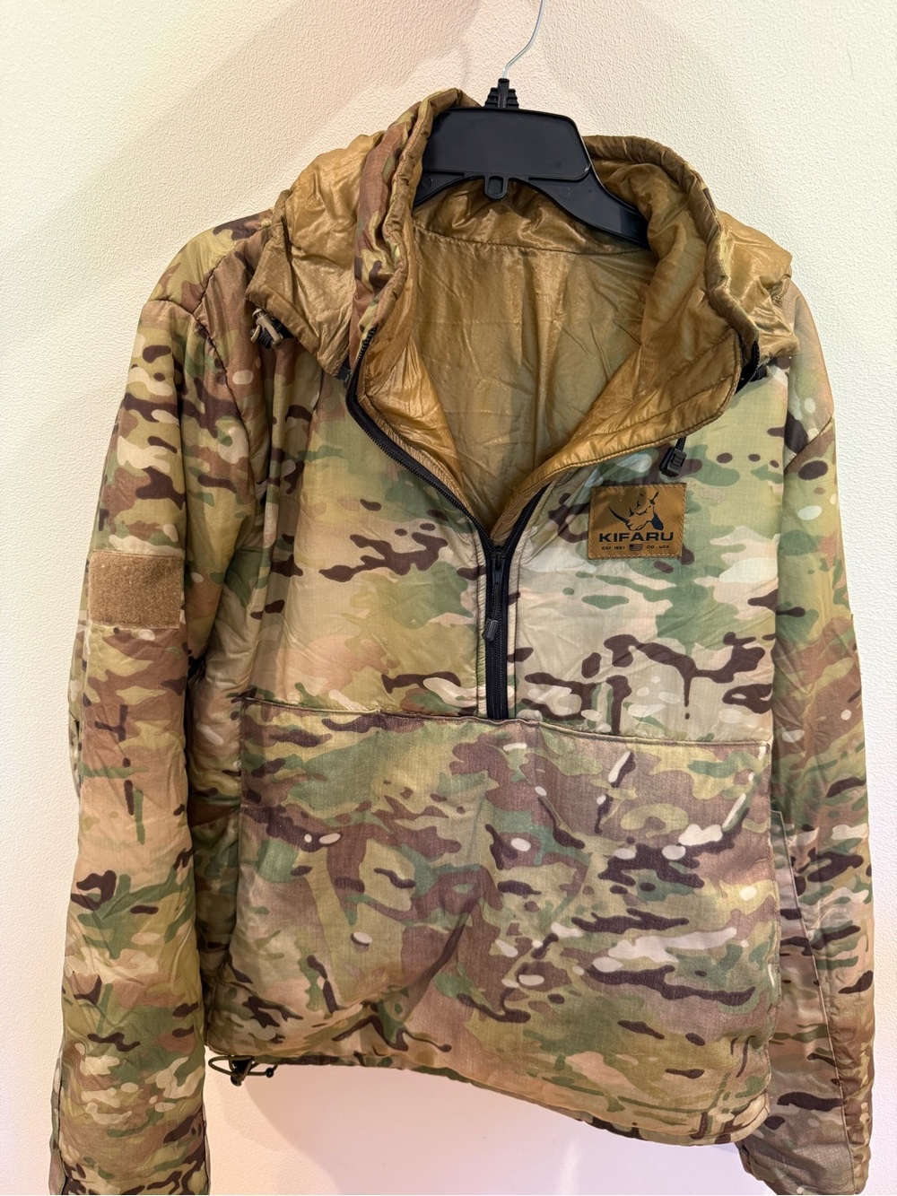 Kifaru Lost Park Parka Jacket Half Zip Large